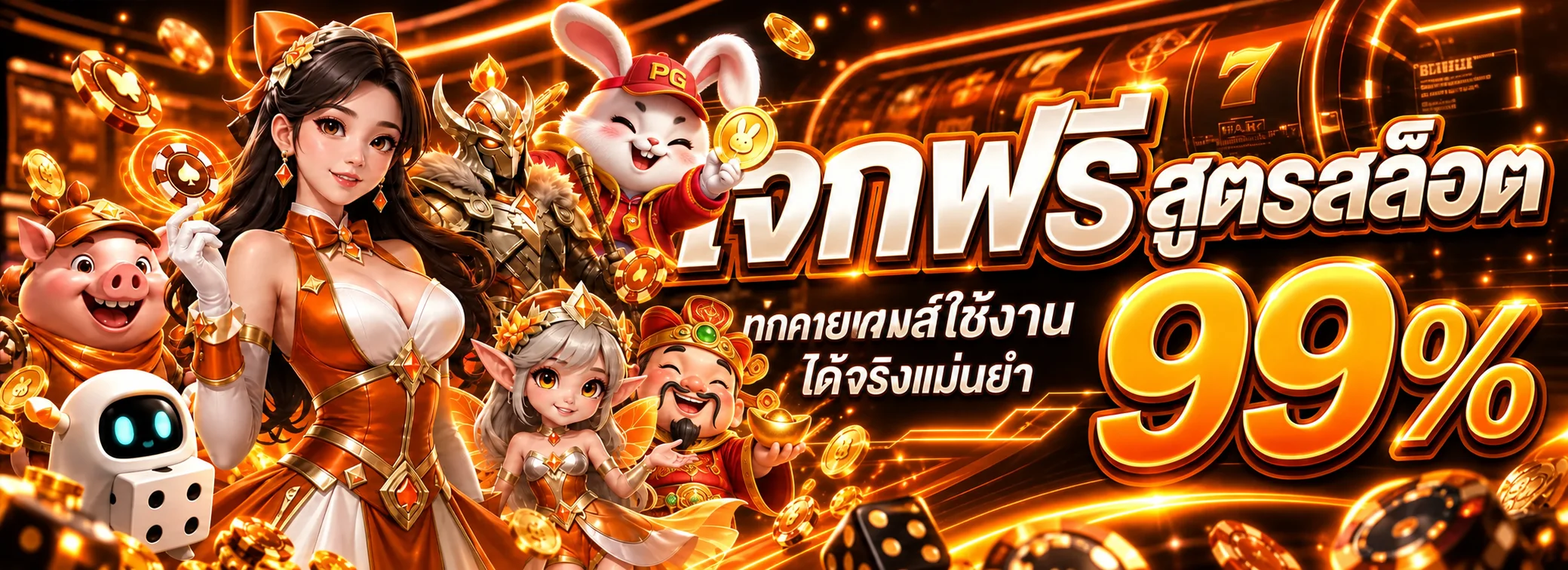 แบนเนอร์แจ็กพอตและค่ายเกมใน Magaone